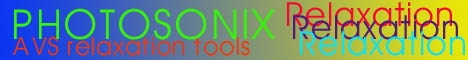 Photosonix Relaxation Tools